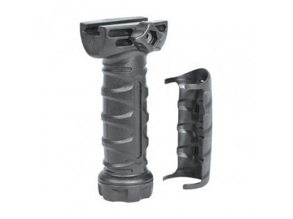 Přední rukojeť CAA, s možností přidání tlakového spínače a s úložným prostorem, černá