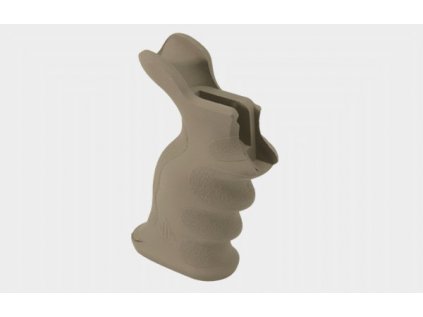 Pažbička UTG, pro pušky typu MSR-15, anatomická, písková