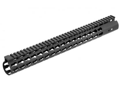 Předpažbí UTG PRO, pro pušky MSR-15, SuperSlim, Free Floate, KeyMode, délka 15" (381mm)