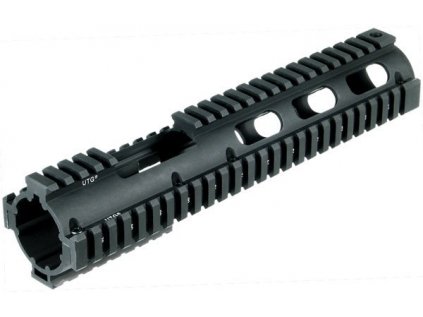 Předpažbí UTG PRO, pro pušky typu MSR-15, 4 railové, Free Floate, s prodloužením, černé