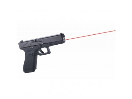 Laserový zaměřovač LaserMax, pro pistole Glock 17, 17MOS, 34 MOS generace 5, červený