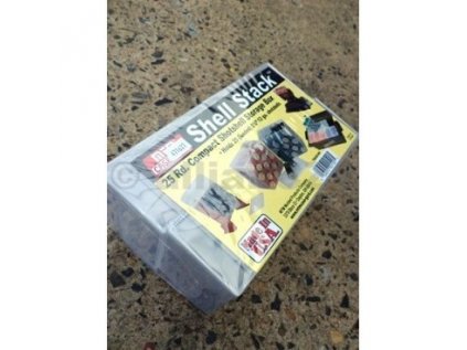 Box MTM, Shell Stack, pro 4x25ks brokových nábojů ráže 12x70, barva čirá, set