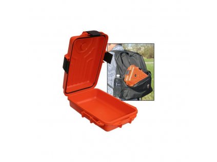 Krabička MTM Cases, Dry Box, pro suché skladování a převoz předmětů, 25x18x7,5cm, orange