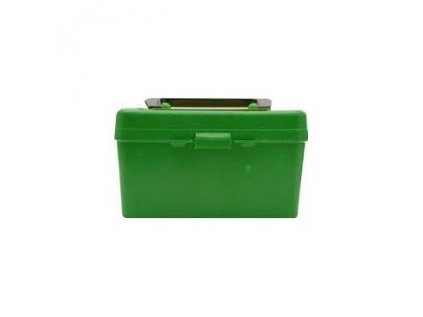 Krabička na náboje MTM Cases, pro řadu Ultra Magnum atd., 50ks, zelená