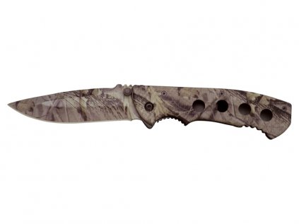 camo handle 95 cm stainless blade folding knife 384