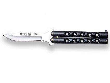 butterfly knife zamak handle 10cm blade length 588