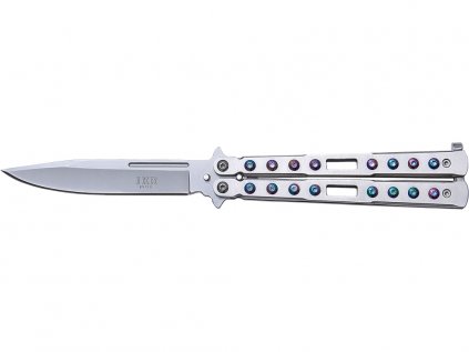 stainless steel handle blade length 105 cm butterfly knife 433