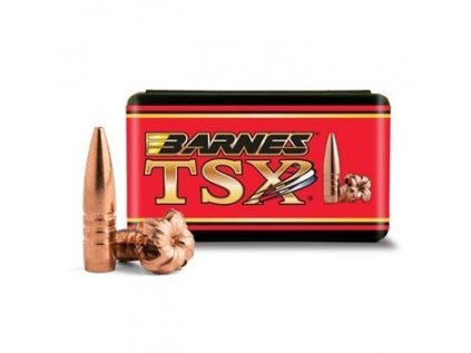 Střela Barnes, TSX, .270"/.277", 130GR (8,42g), TSX Boat Tail