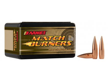 Střela Barnes, Match Burner, 6,5mm/.264", 120GR (7,78g), BoatTail Match