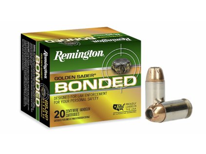 Náboj kulový Remington, Golden Sabre, .45 ACP, 230GR (14,90g), Golden Sabre Bonded HP