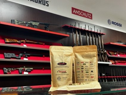 Zrnková káva PROARMS CZ, speciální směs Arabica a Robusta vytvořena pro naši firmu, 250g