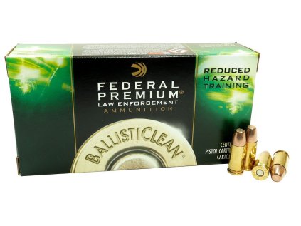 Náboj kulový Federal, Ballistic Clean, 9mm Luger, 100GR (6,5g), CQT Frangible