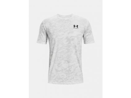 Tričko Under Armour ABC CAMO SS, velikost: M, barva: bílá/kamufláž