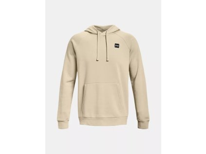 Mikina Under Armour UA Rival Fleece Hoodie, velikost: L, barva: hnědá