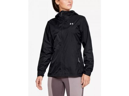 Bunda dámská Under Armour Forefront Rain Storm Jacket, velikost: XS, barva: červná