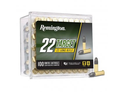 Náboj kulový Remington, Target, .22LR, 40GR (2,56g), Round Nose