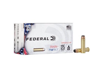 Náboj kulový Federal, Train+Protect, .357 Mag., 125GR/ 8,08g, VHP