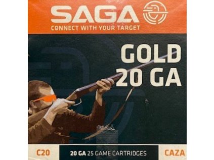 Náboj brokový Saga, Gold Buck 9P, 20x70mm, 9 pelet, 21g
