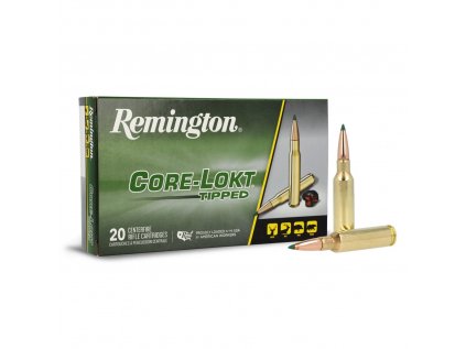 Náboj kulový Remington, Core-Lokt Tipped, 6,5mm Creedmoor, 129GR (8,36g)