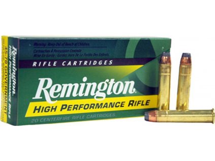 Náboj kulový Remington, High Performance, .45-70 Govt., 300GR (19,44g), SJHP