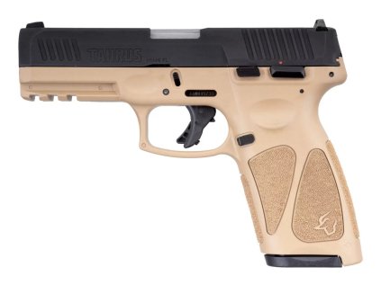 Pistole sam. Taurus, Model: G3, Ráže: 9mm Luger, hl.: 4", ocelová mířidla, Tan/black