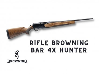 Kulovnice samonab. Browning, Mod.: BAR 4x Hunter, Ráže: .30-06 Sprg., zásobník, 2+1 ran