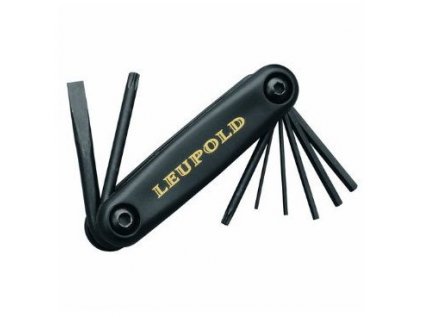 Sada nástrojů pro montáže Leupold, klíče Torx pro obsluhu montáží a puškohledů