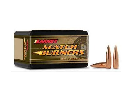 Střela Barnes, Match Burners, 6,5mm/.264", 145GR (9,4g), BT Match