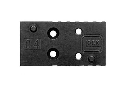 Adaptér MOS Glock, pro kolimátory Leupold, Eotech, výška 25,5mm