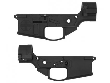 Spodní rám Shield Arms, Model: SA-15, MultiCal, se sklopným modulem, černý