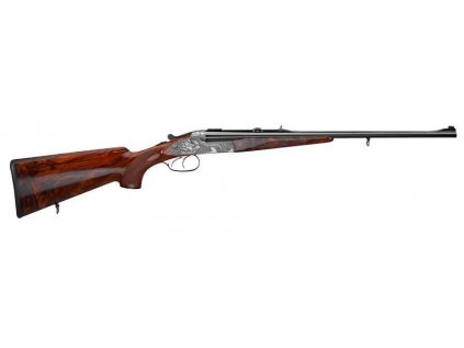 Kulový dvoják Merkel, Mod.: 161E, Ráže: 8x57IRS, hl.: 55cm, pažba třídy 6