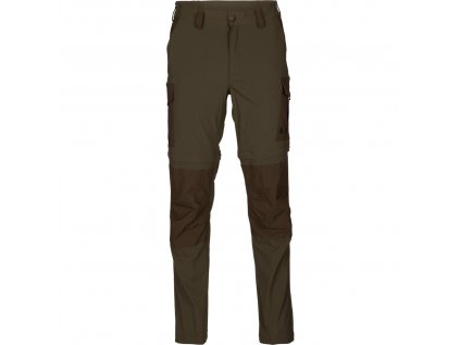 Kalhoty Seeland Birch odepínací, barva: zelená, velikost: 52