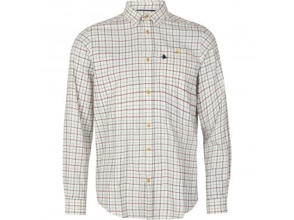 Košile Seeland Shooting, barva: černená/modrá kostka, velikost: XXL