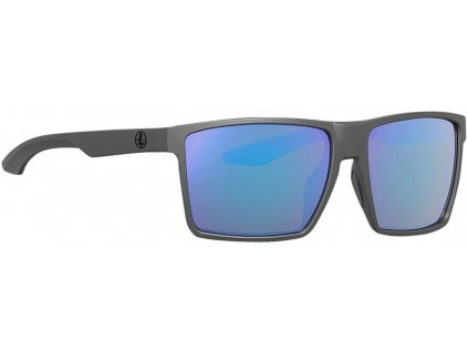 Střelecké, sluneční brýle Leupold, DeSoto, tmavě šedé, Blue Mirror