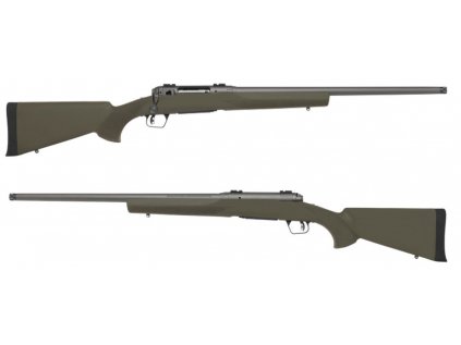 Puška opak. Savage Arms, Mod: 110 Trail Hunter, Ráže: 6,5mm CRM, hl: 56cm, OD Green Hogue