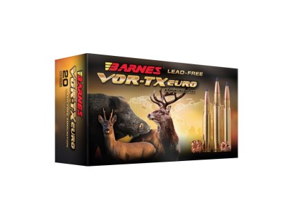Náboj kulový Barnes, VOR-TX EURO, 8x57JS, 160GR (10,63g), TTSX