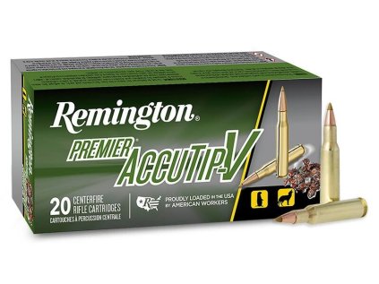 Náboj kulový Remington, Premier AccuTip-V, .222 Rem., 50GR (3,24g), AccuTip-V