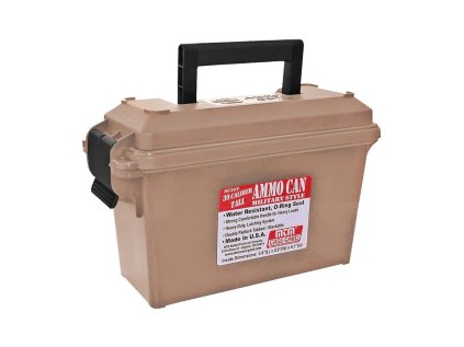Krabice MTM Case Gard, Ammo Can .30 Cal., pro sypané střelivo, Flat Dark Earth