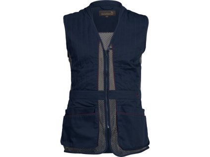Střelecká vesta Seeland, barva: tmavěmodrá, velikost: 4XL