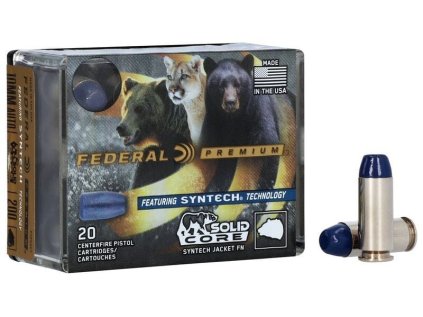 Náboj kulový Federal, Premium, 10mm Auto, 200GR(12,96g), Solid
