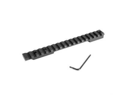 Montáž Weatherby, pro Vanguard LA., Weaver/ Pic., pevná, černá matná