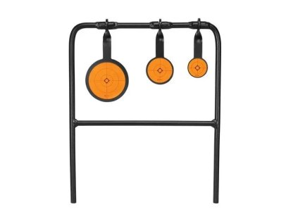 Kovové terče Caldwell, Plink N´Swing Triple Spin Target, sada kyvných terčů pro malorážku