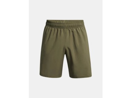 Kraťasy Under Armour UA Woven Wdmk, barva: zelená, velikost: L