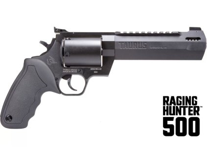 Revolver Taurus, Model: 500H Raging Hunter, Ráže: .500 SaW, 5 ran, hl.: 171mm, černý
