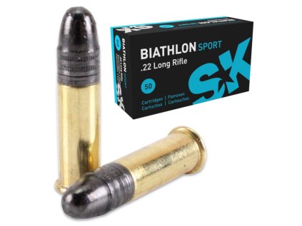 Náboj kulový Lapua SK, Biathlon Sport, .22LR, 40GR (2,59g), LRN