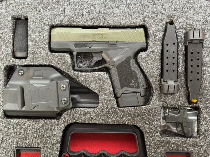 Pistole sam. Taurus, Mod: GX4 T.O.R.O. LH, Ráže: 9mm Luger, hl.: 3", 13+1, černo/zelená