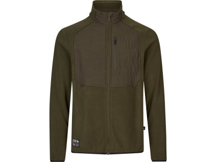Mikina Seeland Gale Fleece, barva: zelená, velikost: XL