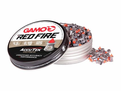 Diabolka Gamo, AccuTek Red Fire, 4,5mm, 7,60GR/ 0,49g, balení 125ks