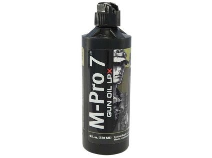 Přípravek M-PRO7, LPX Gun Oil, 120ml, 4oz., čištění, mazání a konzervace pro zbraně