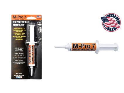 Přípravem M-PRO7, syntetické mazivo, 0,5 oz, ve stříkačce